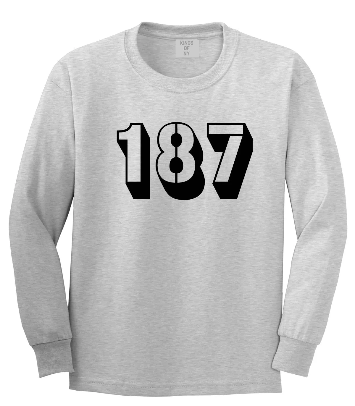 187 Homicide Police Code Long Sleeve T-Shirt