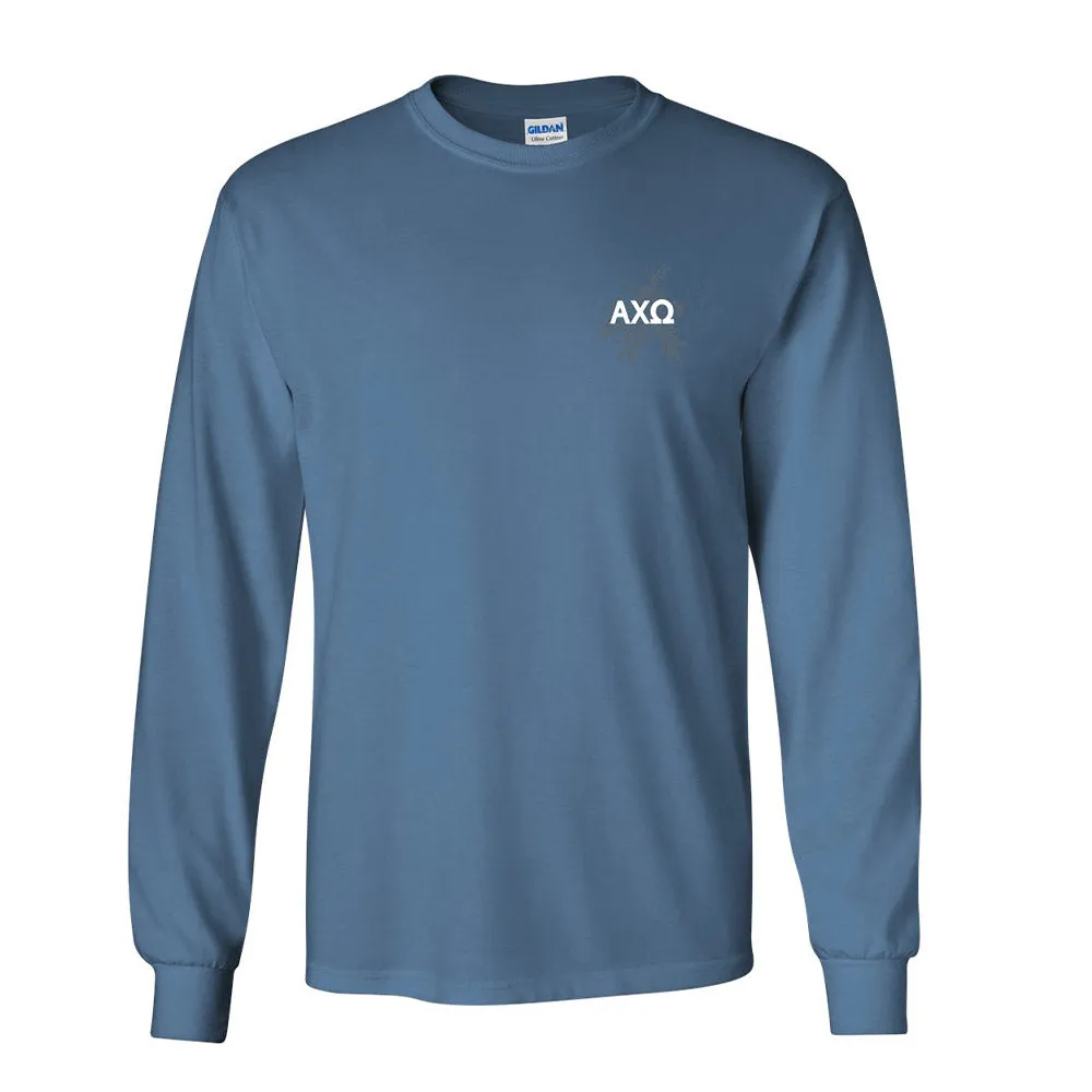 Alpha Chi Omega // Long Sleeve Flower