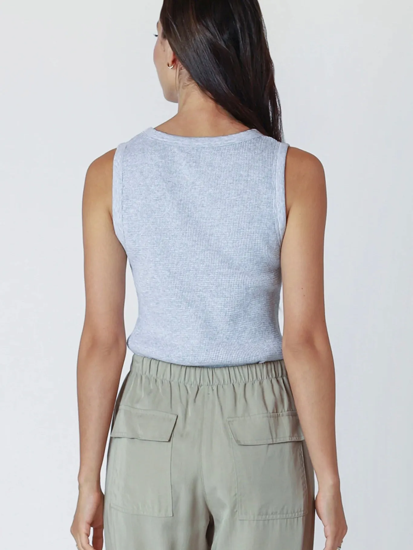 Amanza Waffle Knit Tank
