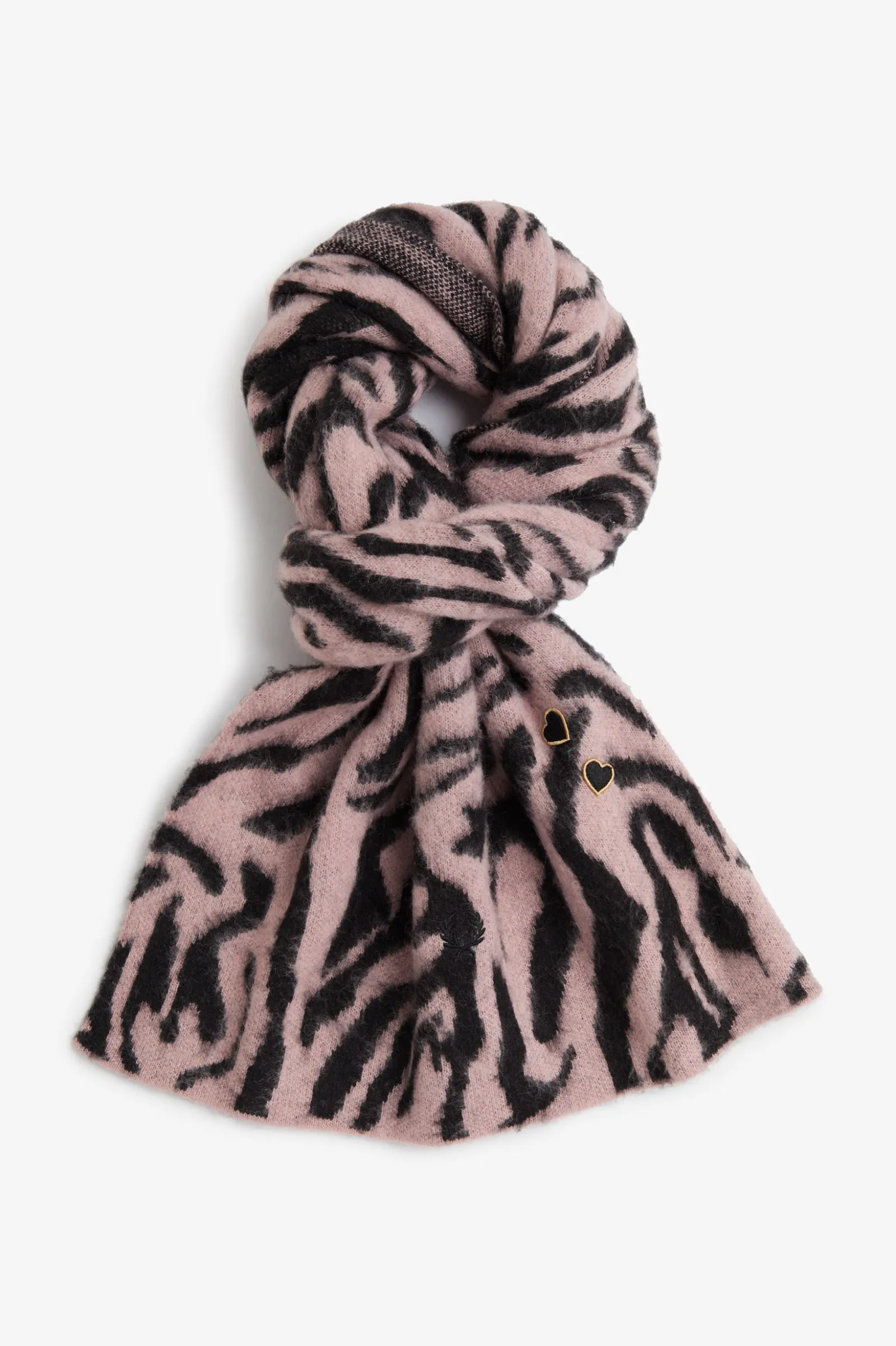 Amy Winehouse Zebra Scarf