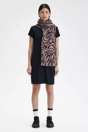 Amy Winehouse Zebra Scarf