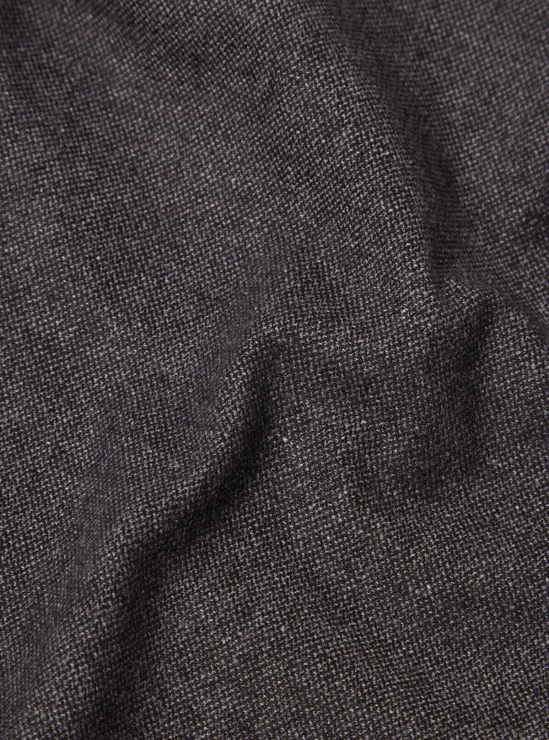 Anders Wool Pleated Track Pant | Grey