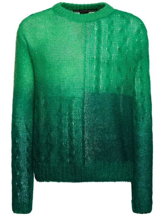 Andersson Bell   Foresk mohair blend knit sweater 