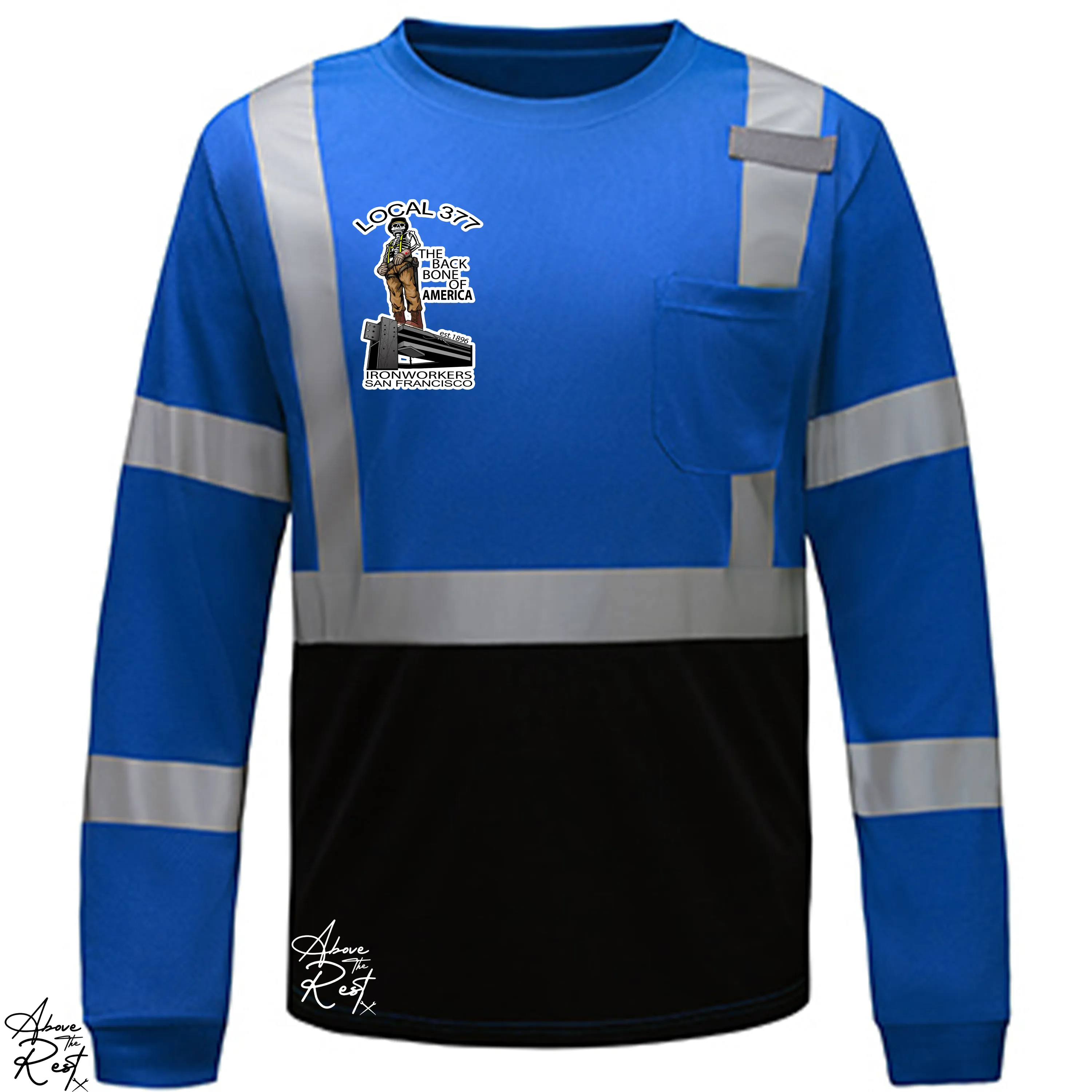 BACK BONE OF AMERICA HI-VIS LOCAL 377