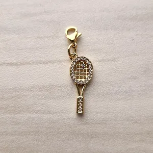 Badminton Racket Charm