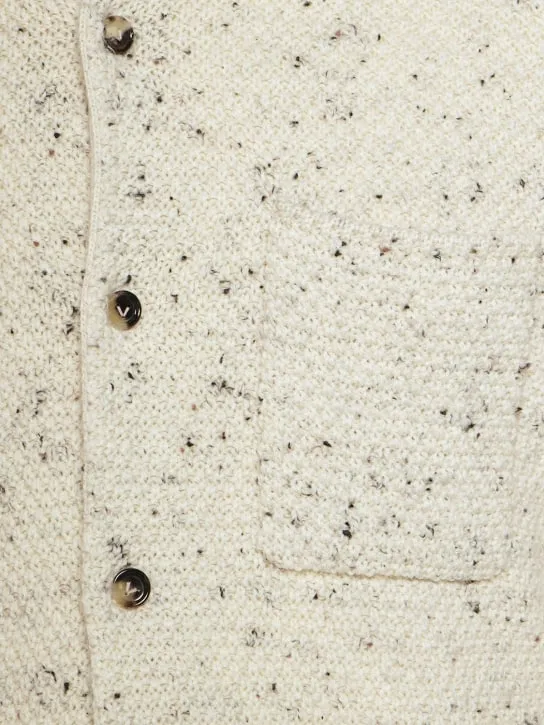 Bottega Veneta   Textured knit wool shirt 