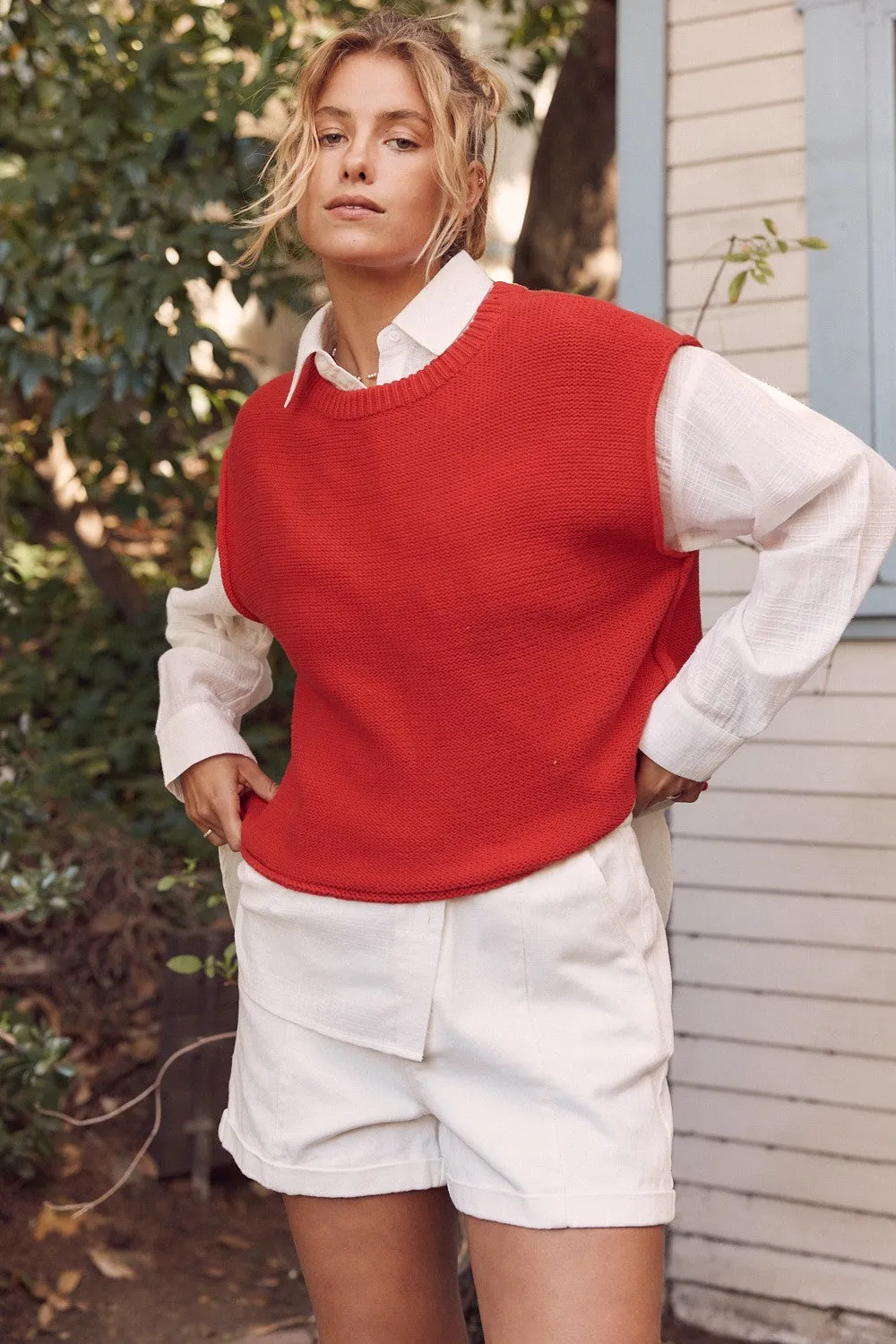 Bridget Sleeveless Knit Top