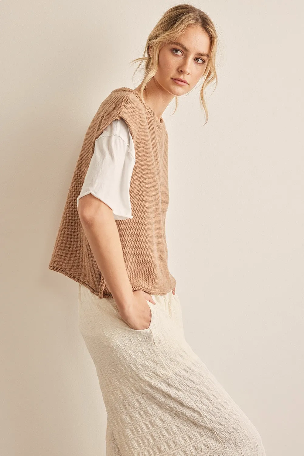 Bridget Sleeveless Knit Top