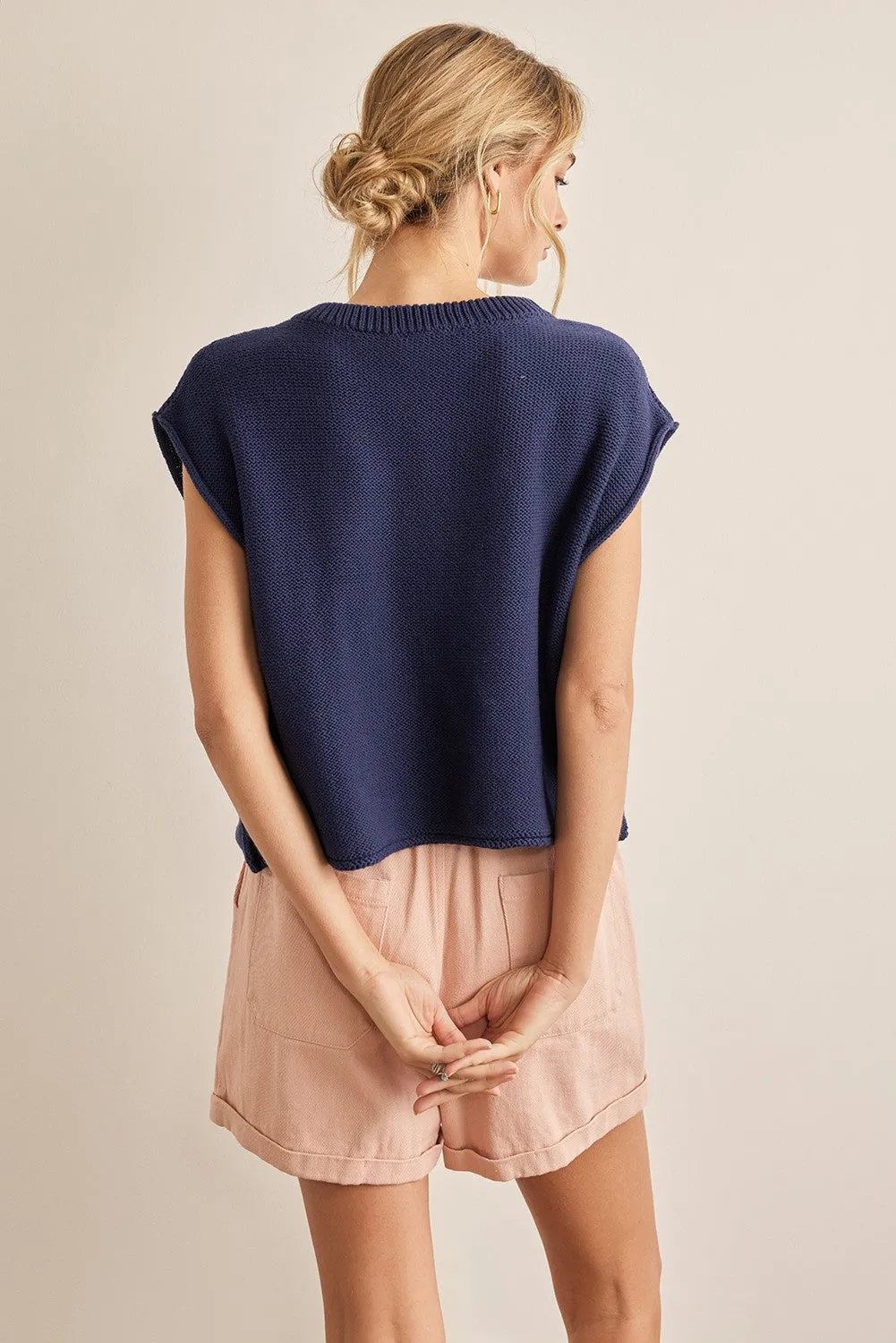 Bridget Sleeveless Knit Top
