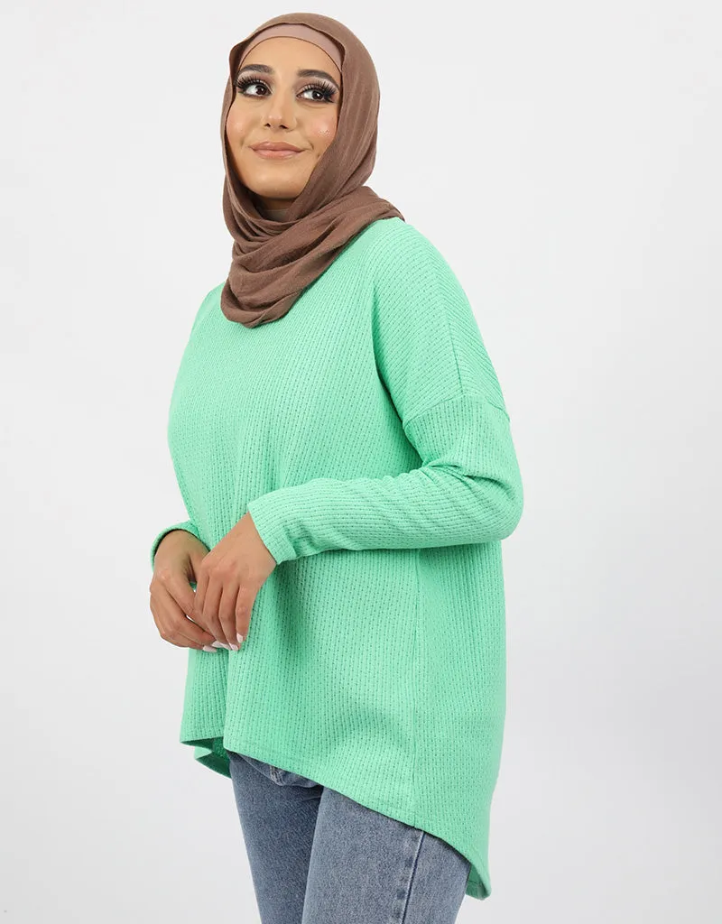 Bubble Scoop Top
