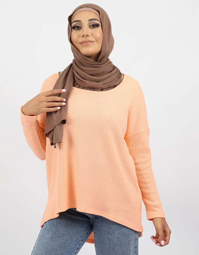 Bubble Scoop Top