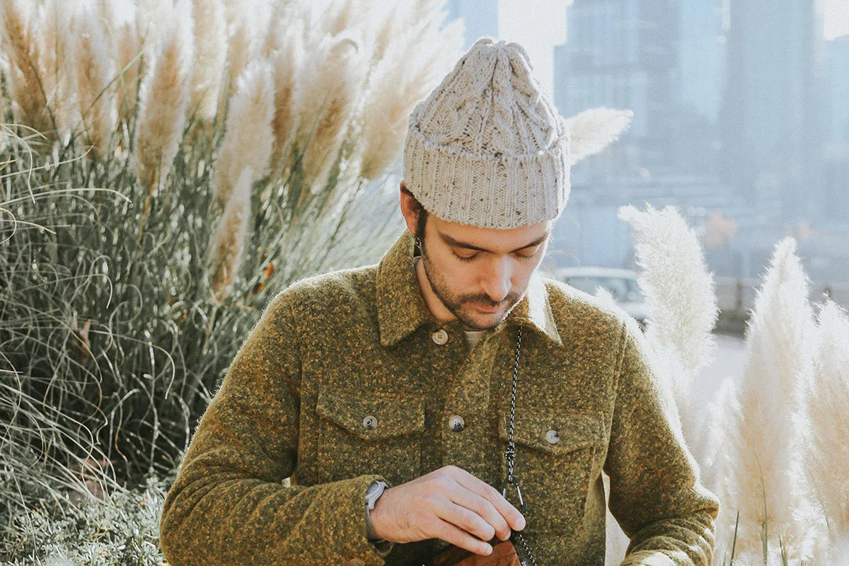 Cable Knit Cap