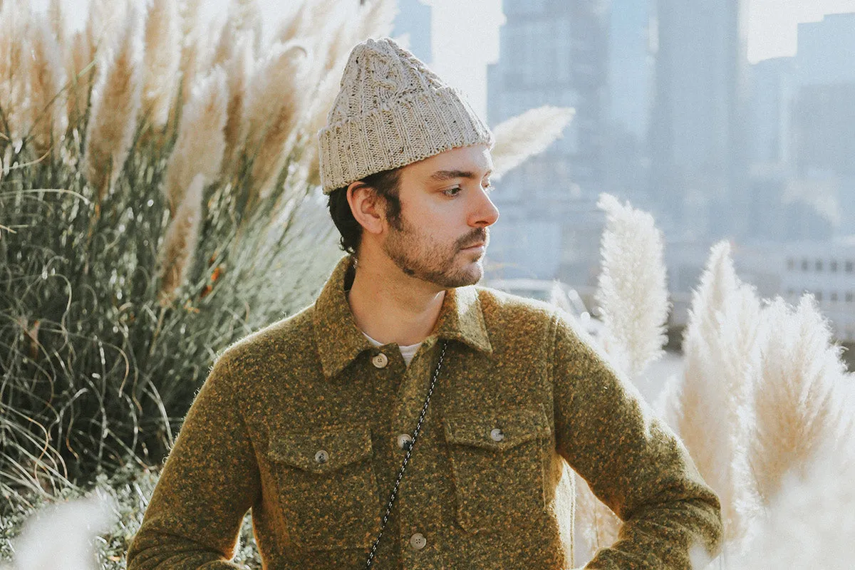 Cable Knit Cap