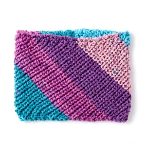 Caron Shaker Stitch Knit Cowl