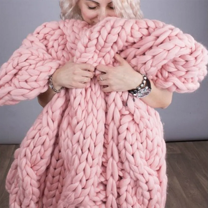 Chunky Knit Blanket
