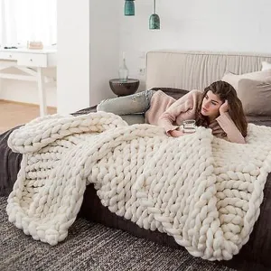 Chunky Knit Blanket