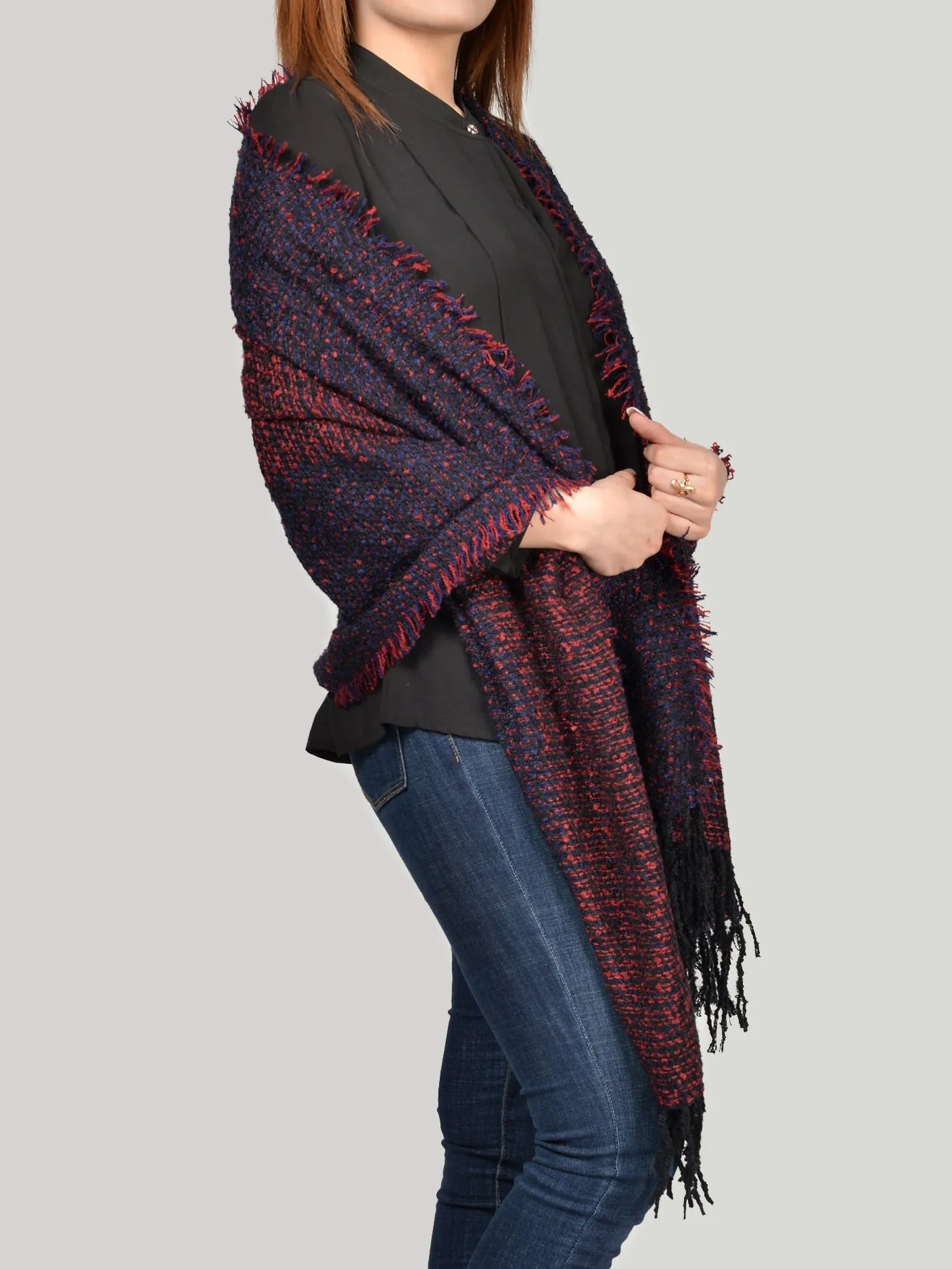 Chunky Knit Shawl