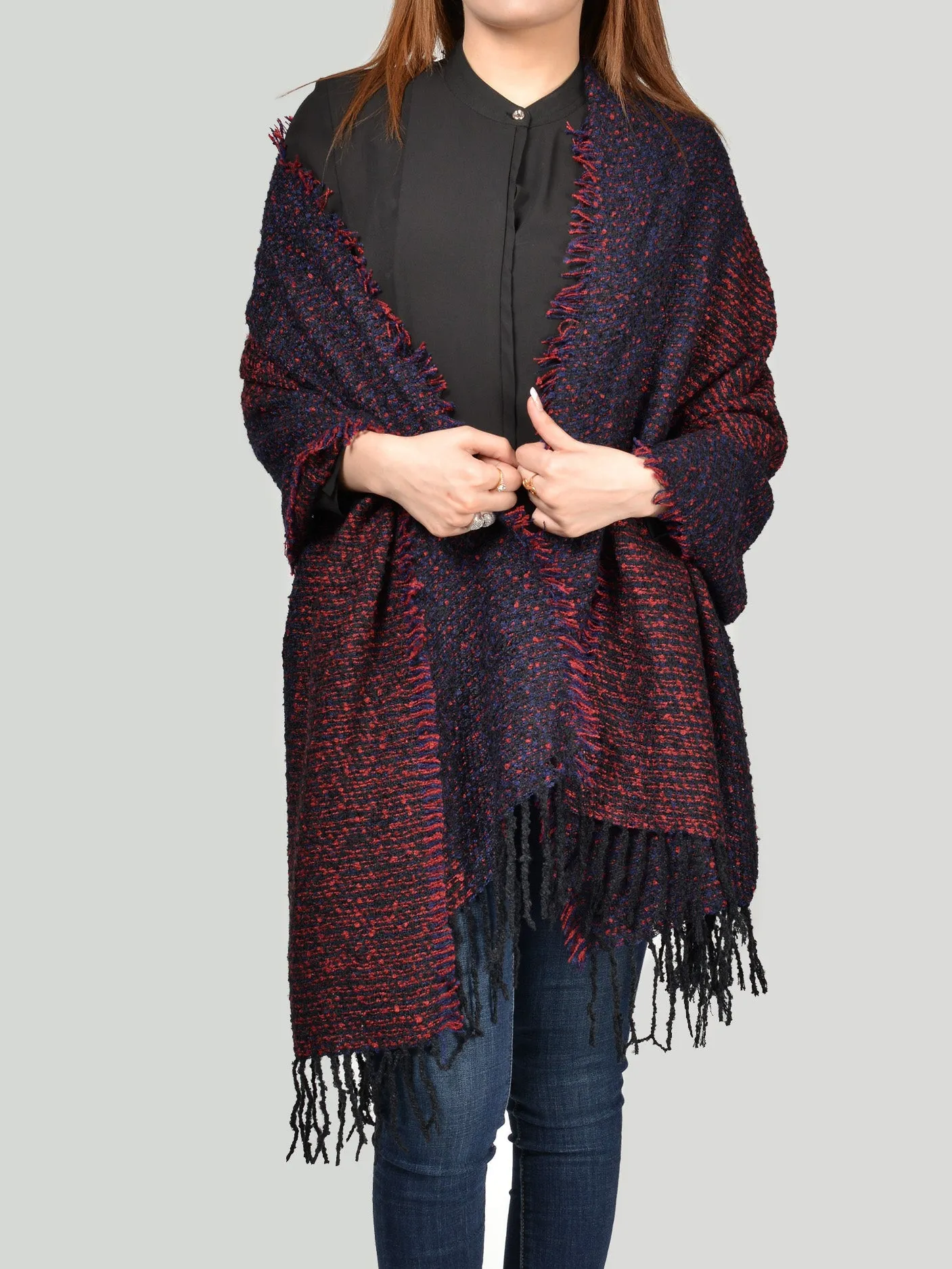 Chunky Knit Shawl