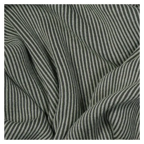 Chunky Knit Stripe Blanket