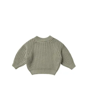 Chunky Knit Sweater Basil