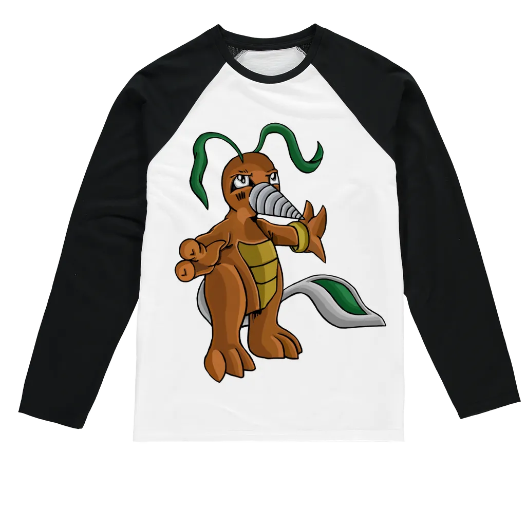 Drillbug Sublimation Baseball Long Sleeve T-Shirt