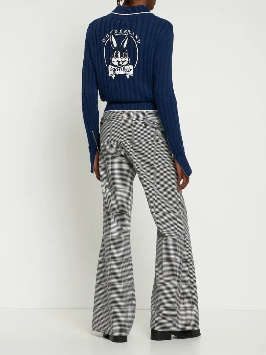EGONlab   Cotton knit bunny tracksuit 