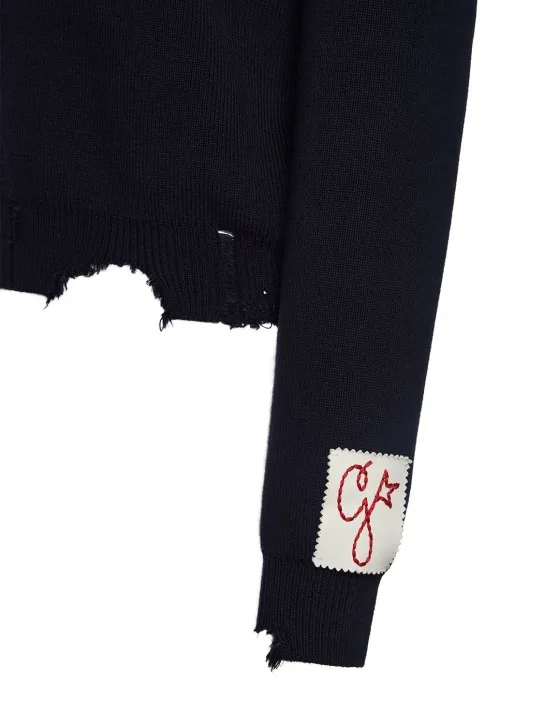 Golden Goose   Golden cotton knit crewneck sweater 