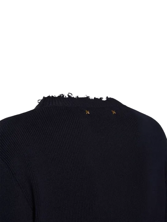 Golden Goose   Golden cotton knit crewneck sweater 