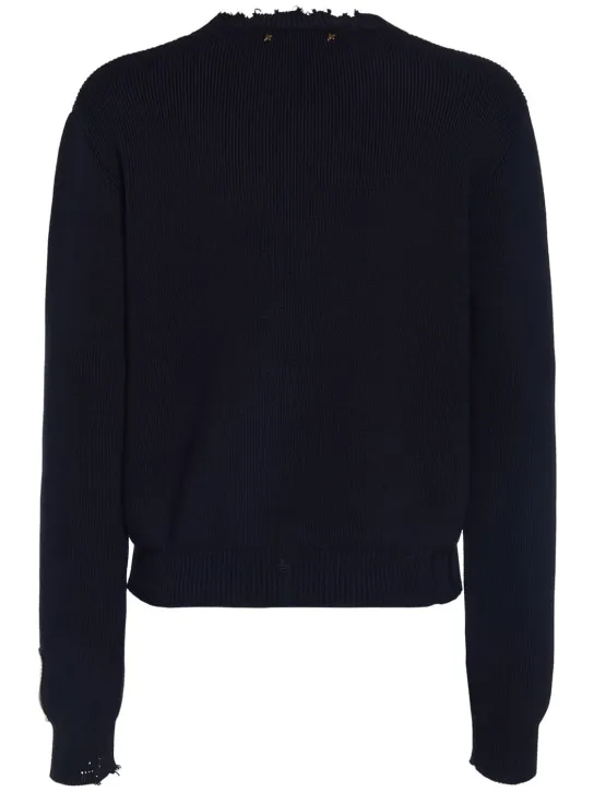 Golden Goose   Golden cotton knit crewneck sweater 