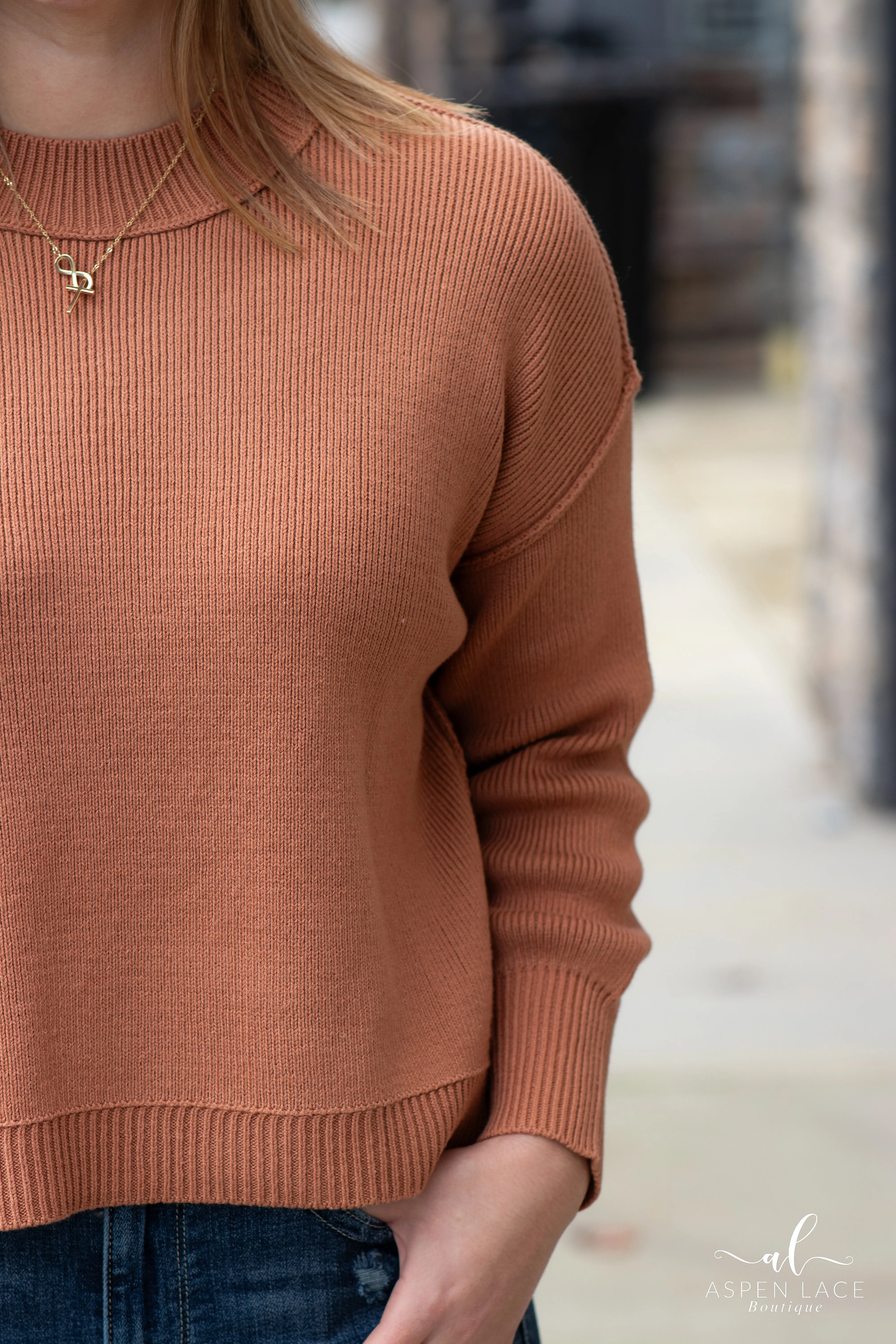 Harper Sweater (Apricot)