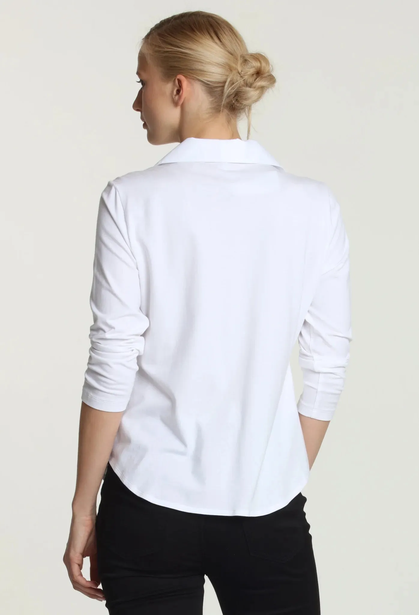 HINSON WU - DONNA 3/4 SLEEVE TOP
