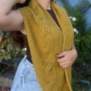 Honey Cable Cowl Kit (Yarn Pattern)