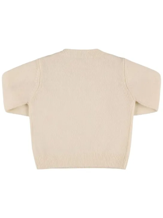 Il Gufo   Jacquard wool knit sweater 