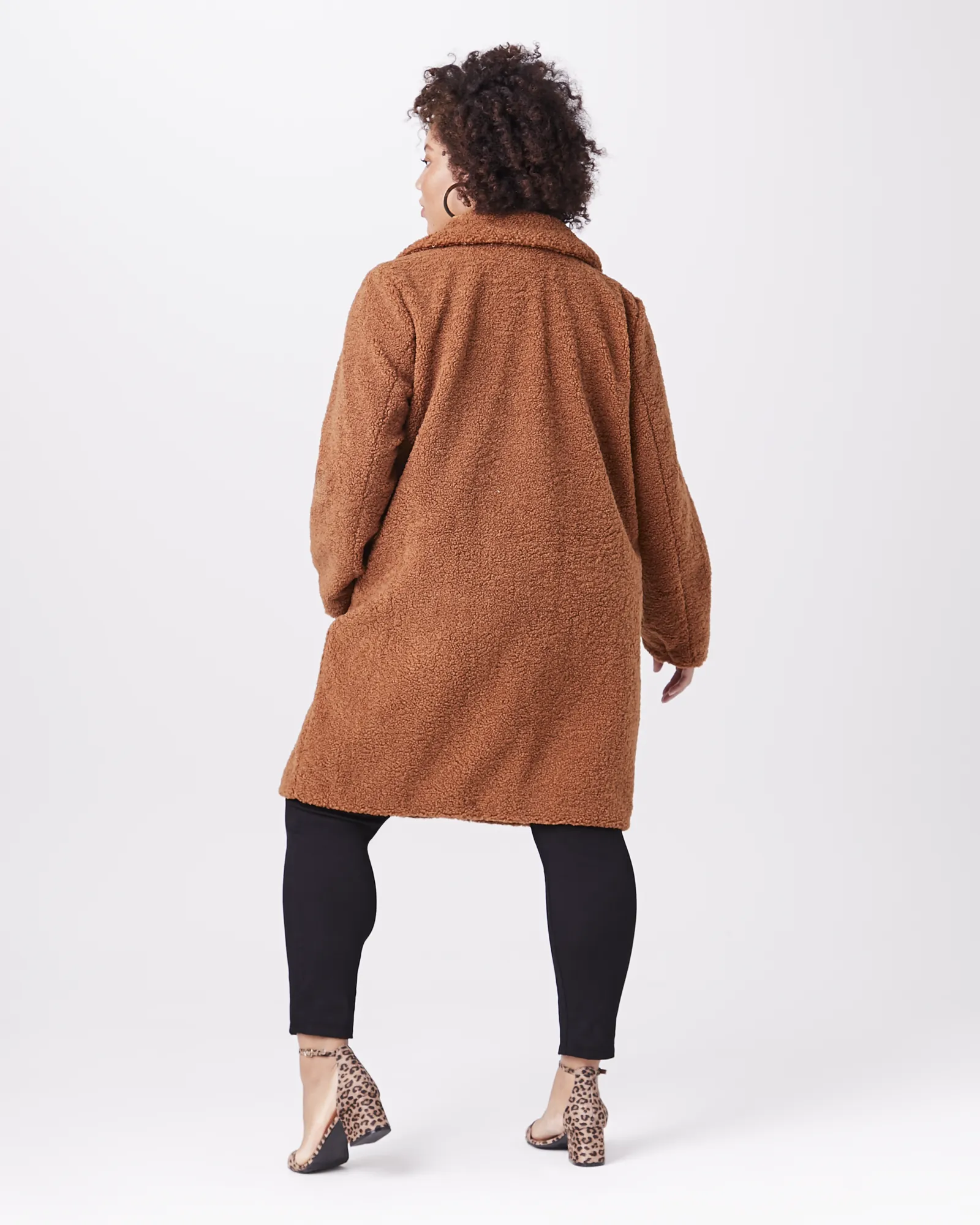 Margaret Oversized Coat | Brown