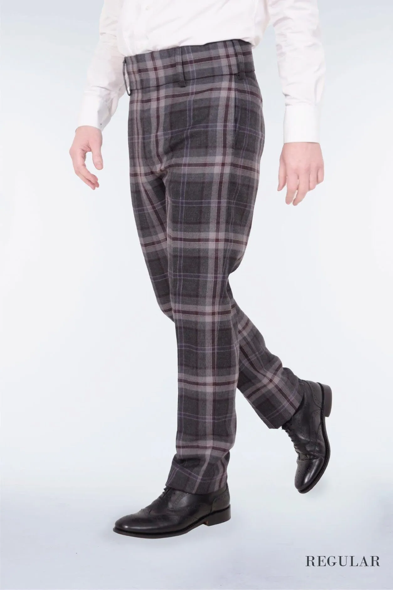 Mens Tartan Trousers