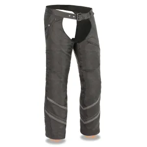 Men's Vented Textile Chap w/ Snap-Out Thermal Liner