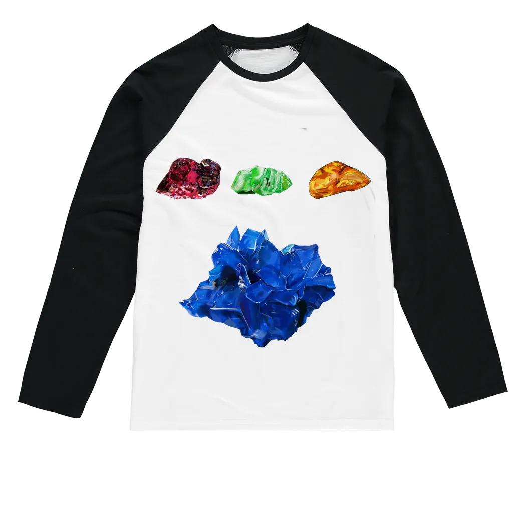 Minerals Sublimation Baseball Long Sleeve T-Shirt