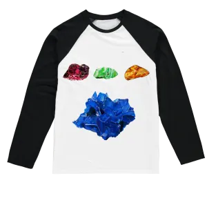 Minerals Sublimation Baseball Long Sleeve T-Shirt
