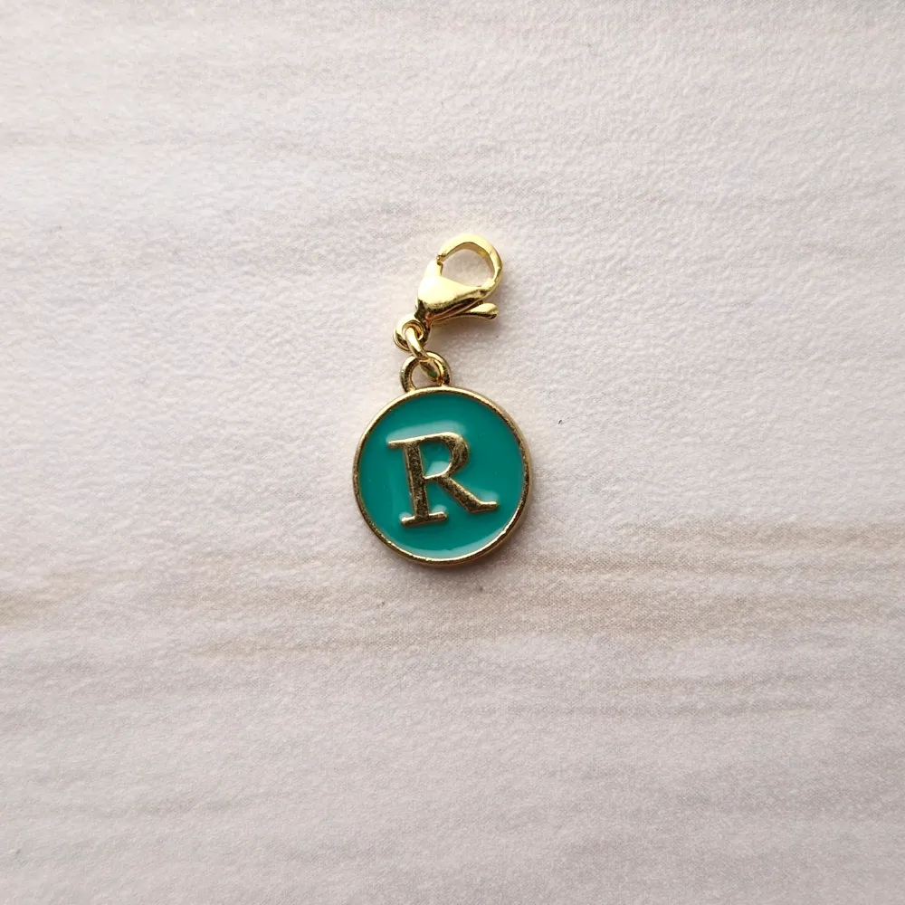 Mint Letter Charm