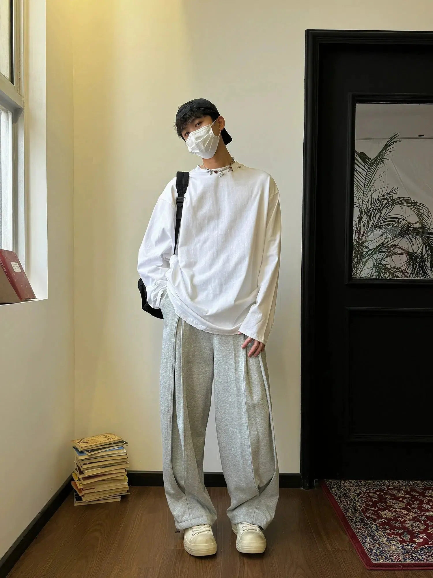 Nine Casual Comfty Long Sleeve T-Shirt