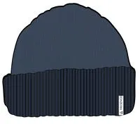 Outlook Recycled Beanie - Rich Navy/Dark Denim