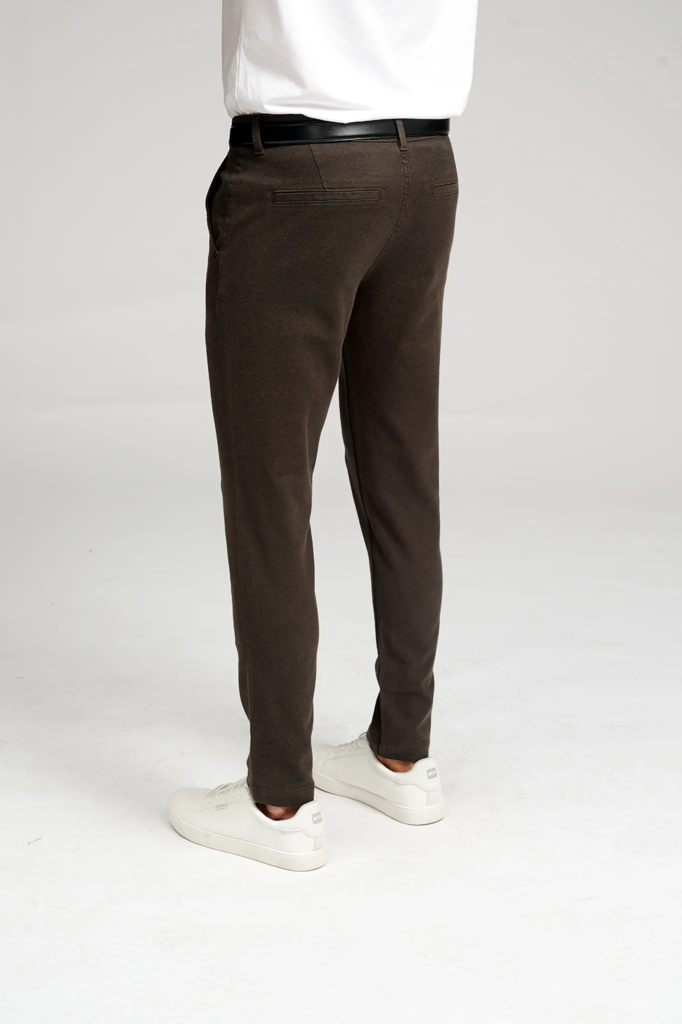 Performance Structure Trousers - Dark Brown