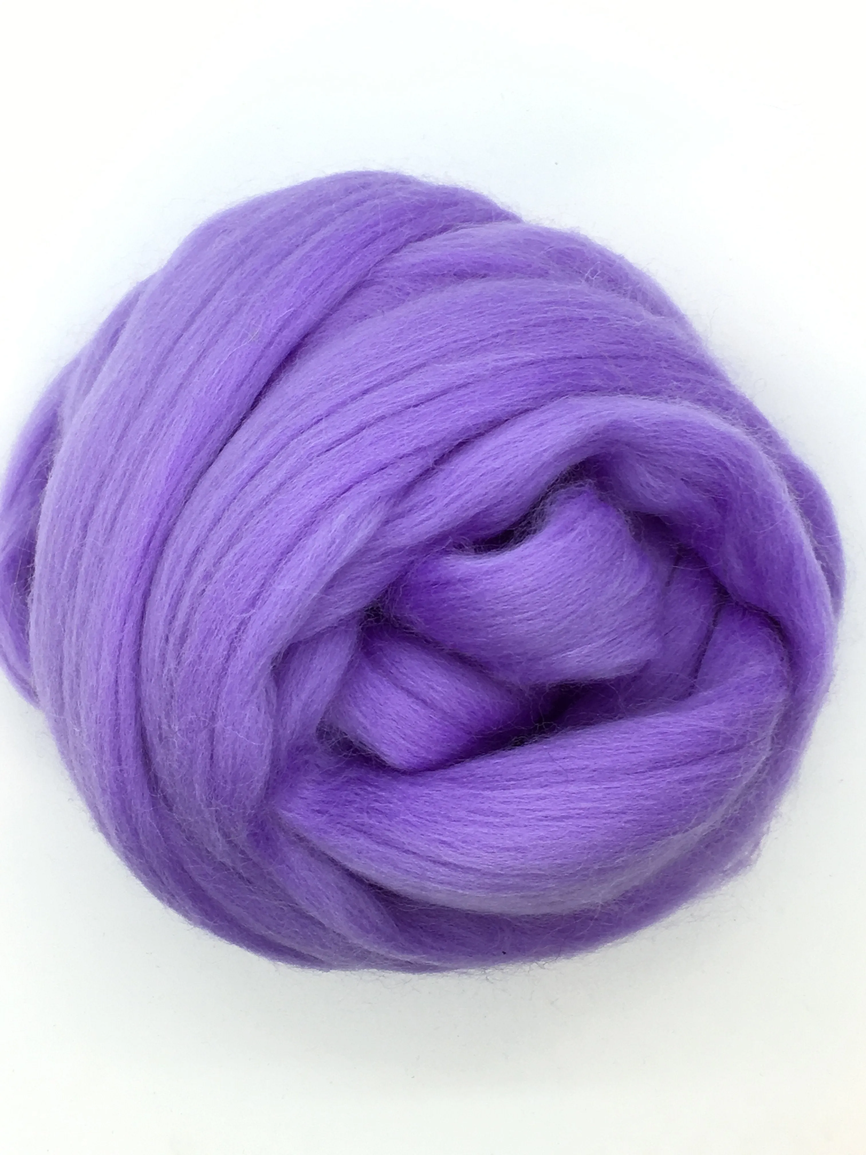 Periwinkle Purple Wool Roving