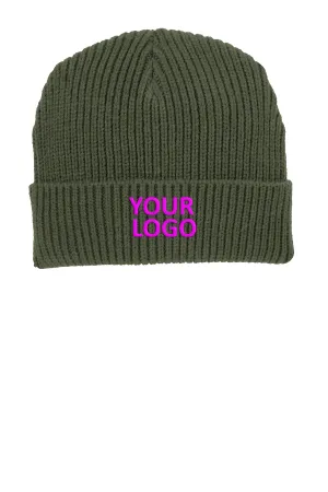 Port Authority Watch Customized Caps, Army Green
