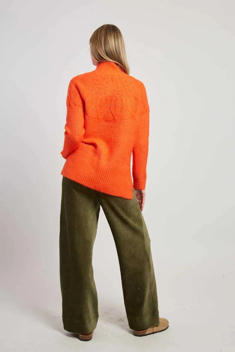 RENE DERHY Orange Jumper
