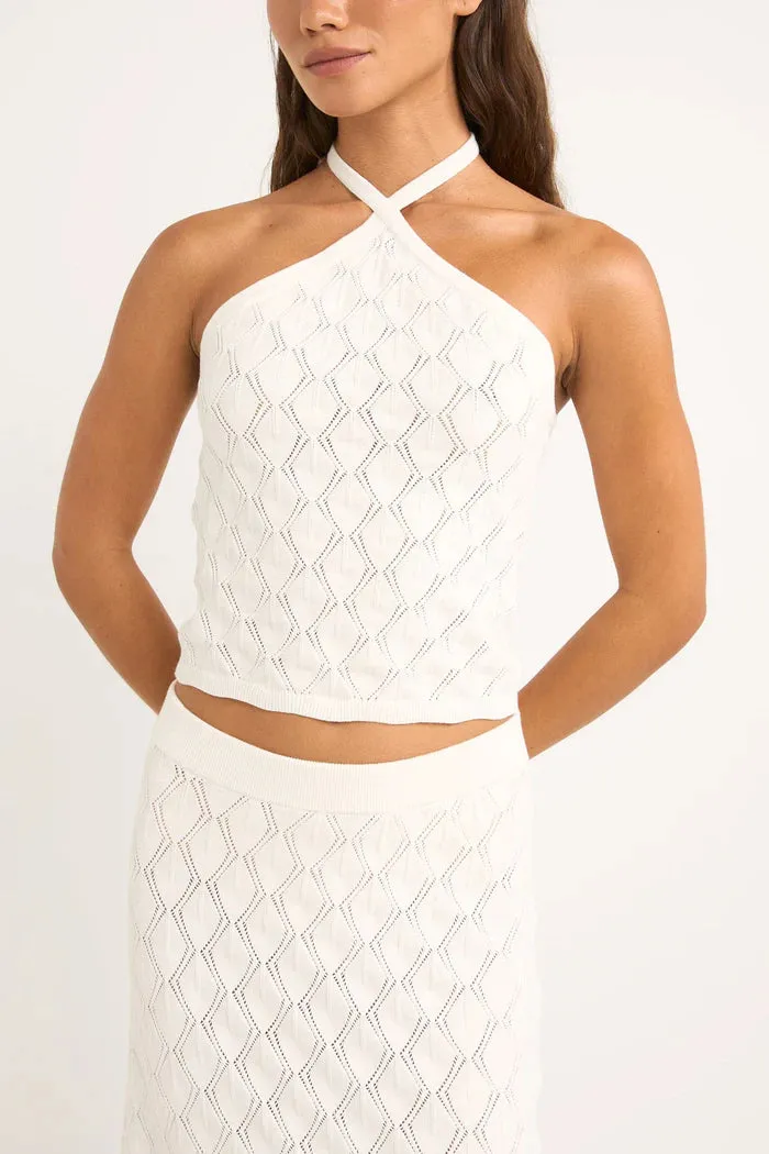 Rhythm Daisy Knit Top - IVORY