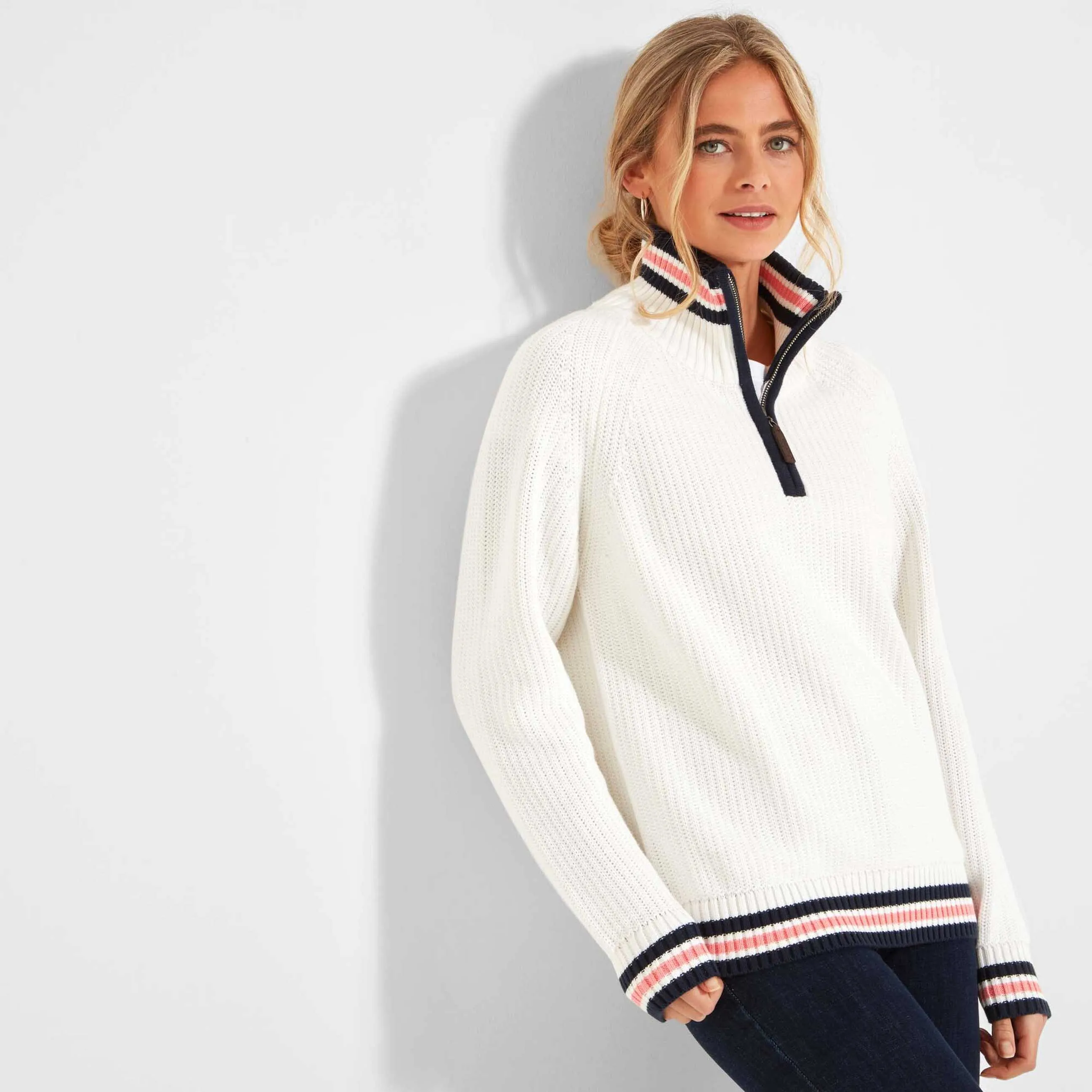 Schoffel Ladies Havelet Bay 1/4 Zip Jumper