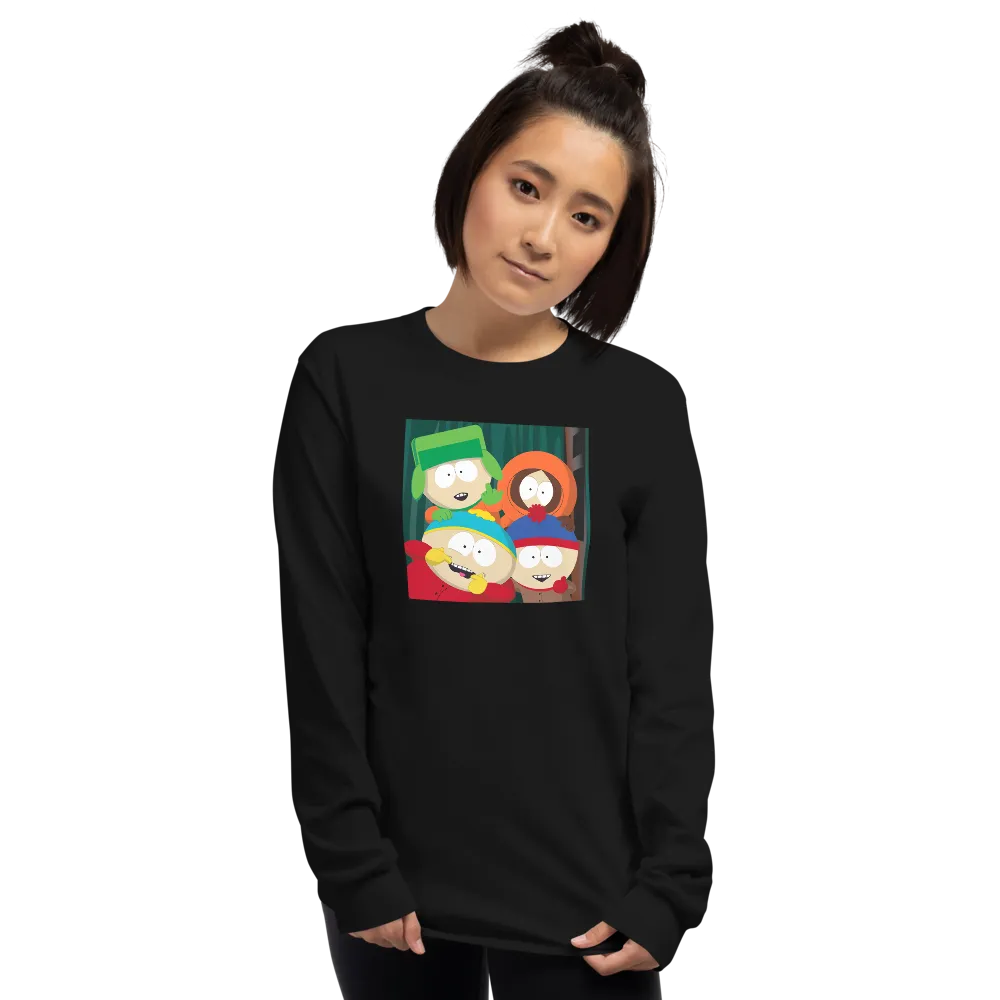 South Park Boys Picture Adult Long Sleeve T-Shirt