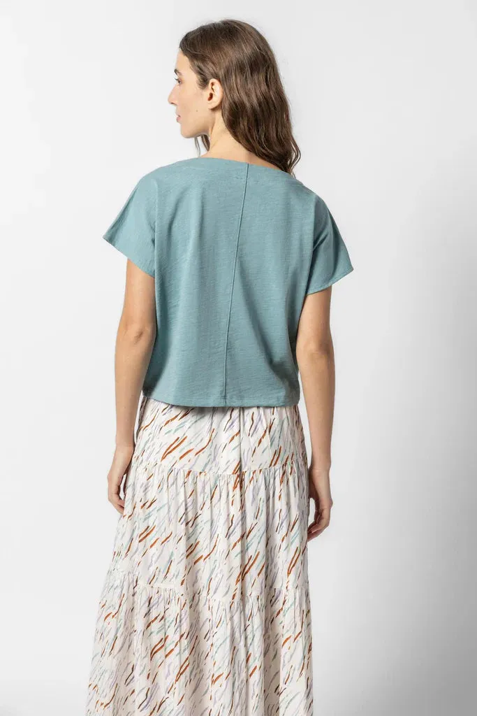 Split Neck Tee