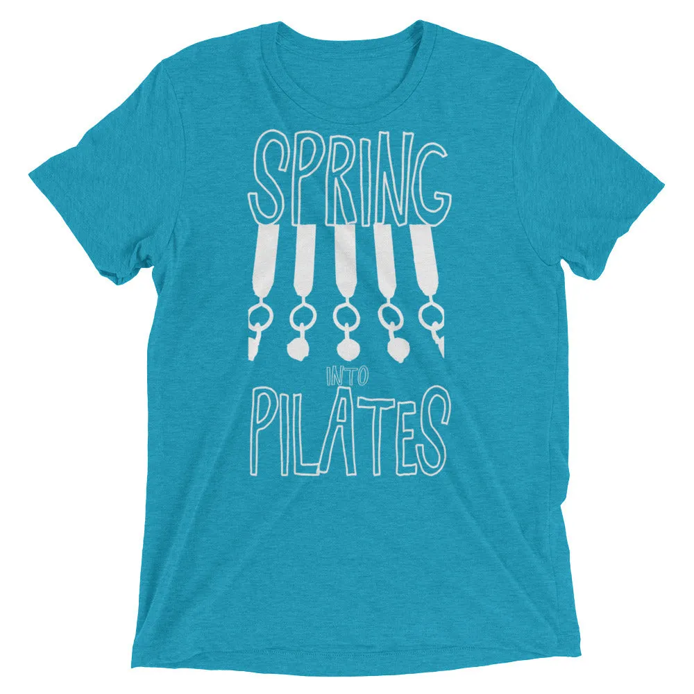 Spring Into Pilates Unisex Short sleeve t-shirt